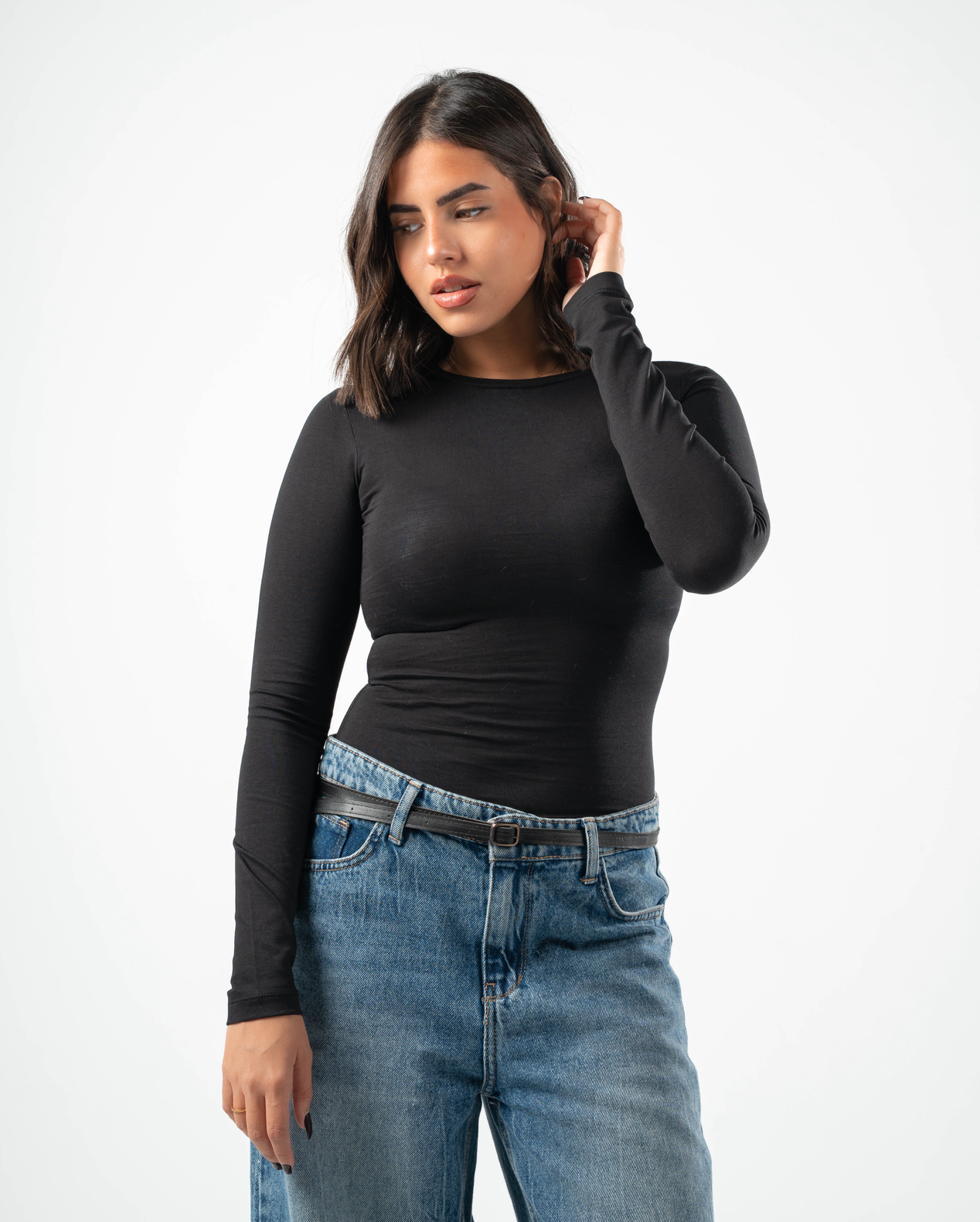 Cotton Long Sleeve Top
