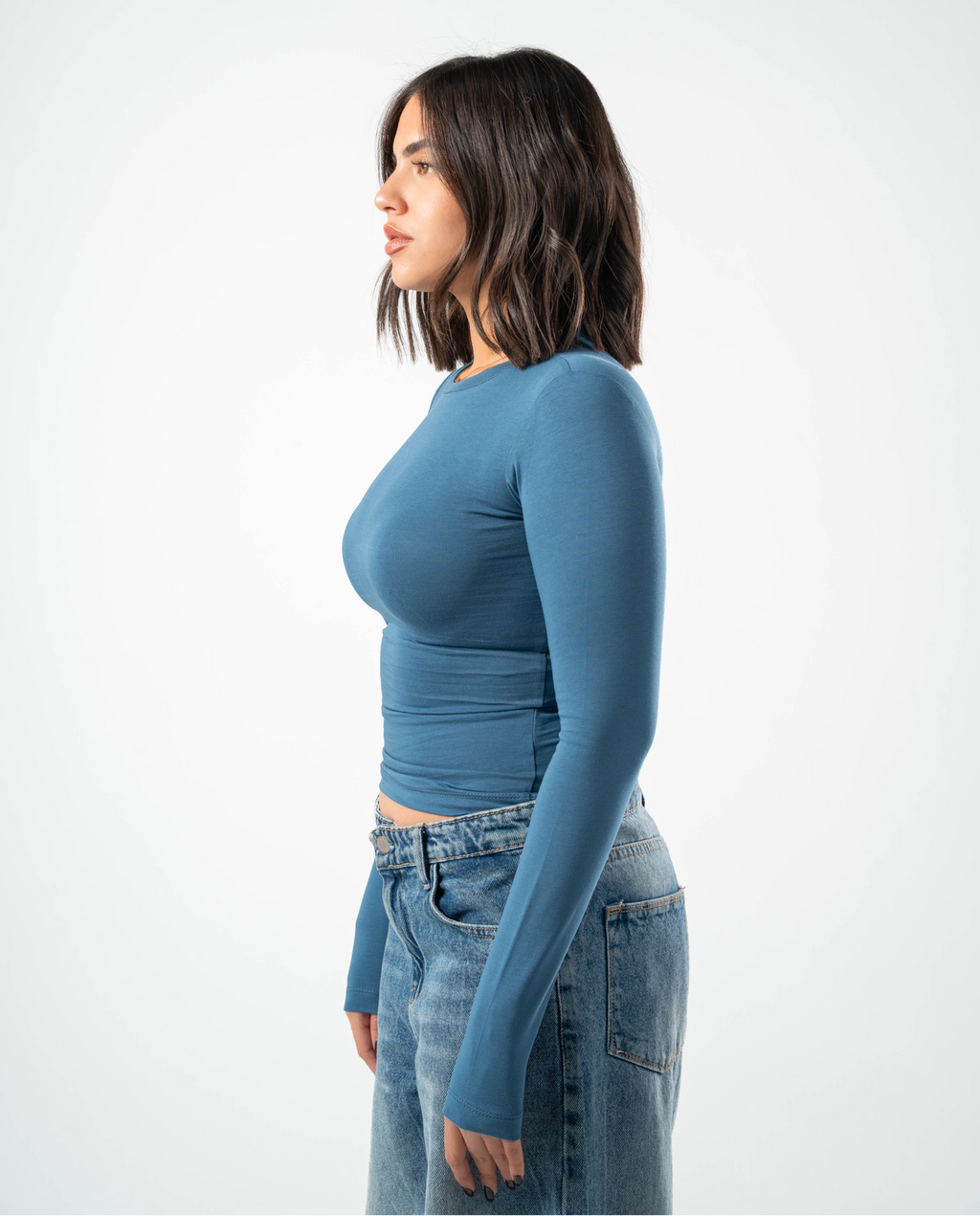 Cotton Long Sleeve Top