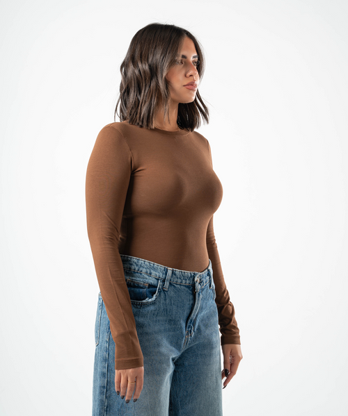 Cotton Long Sleeve Top