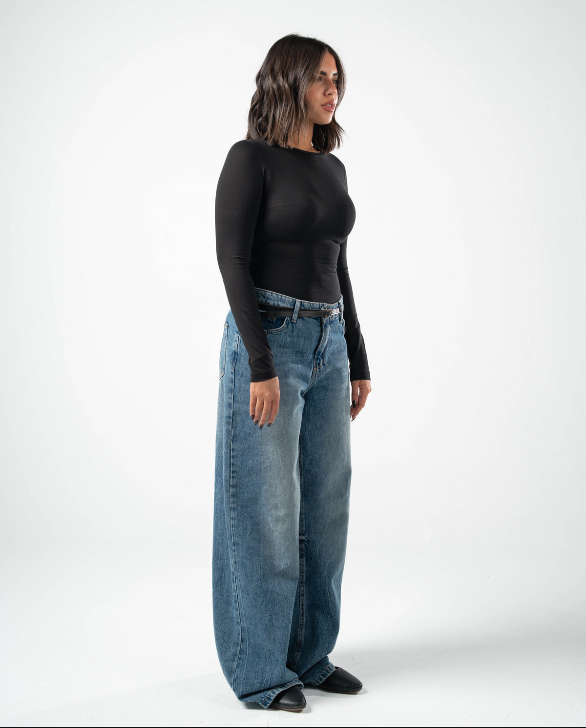 Cotton Long Sleeve Top