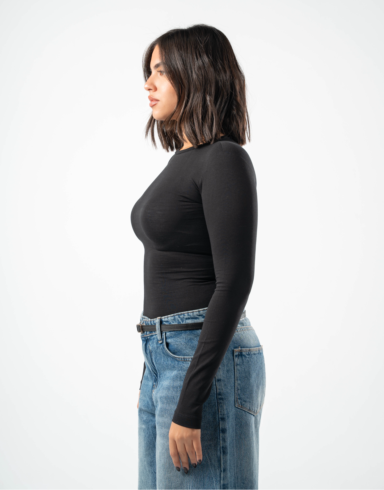 Cotton Long Sleeve Top
