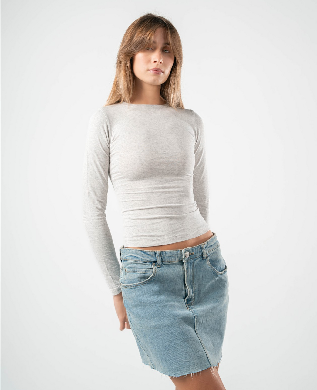 Cotton Long Sleeve Top