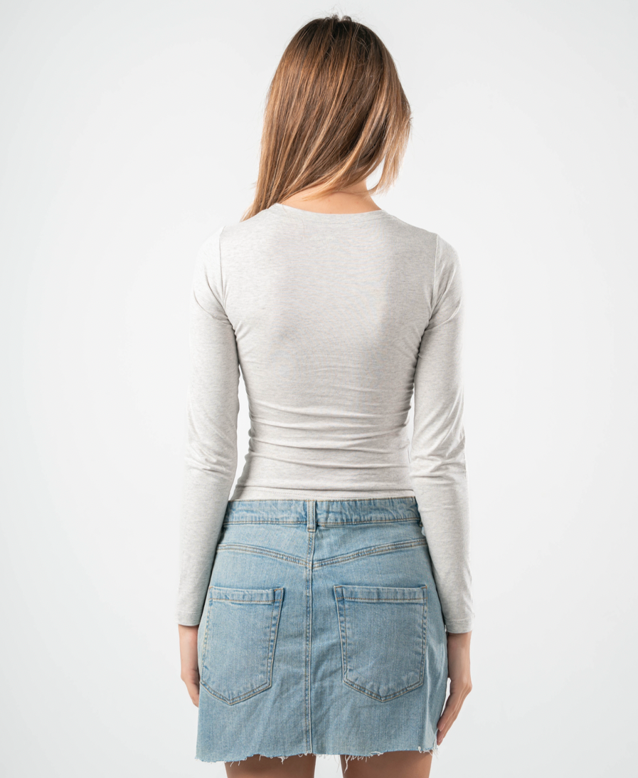 Cotton Long Sleeve Top
