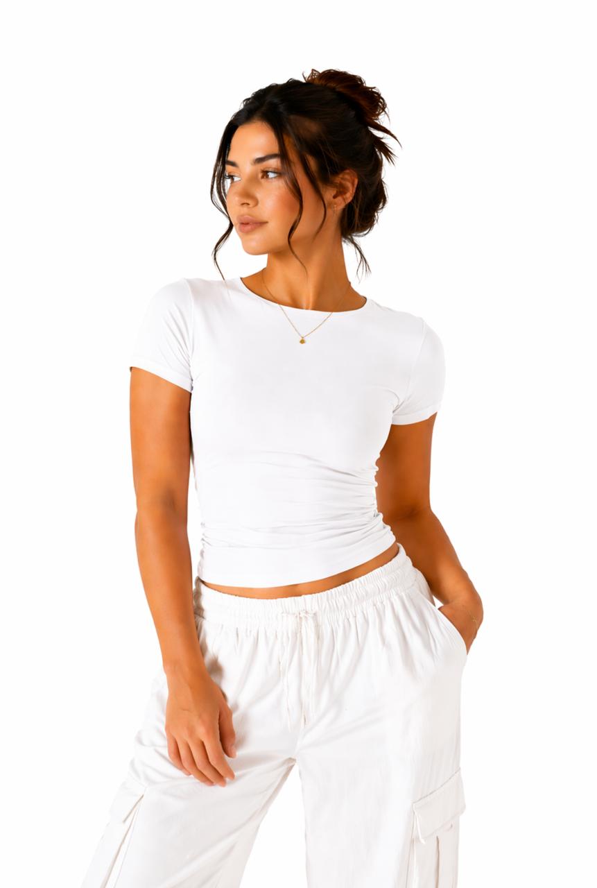Lycra Short Sleeve Top