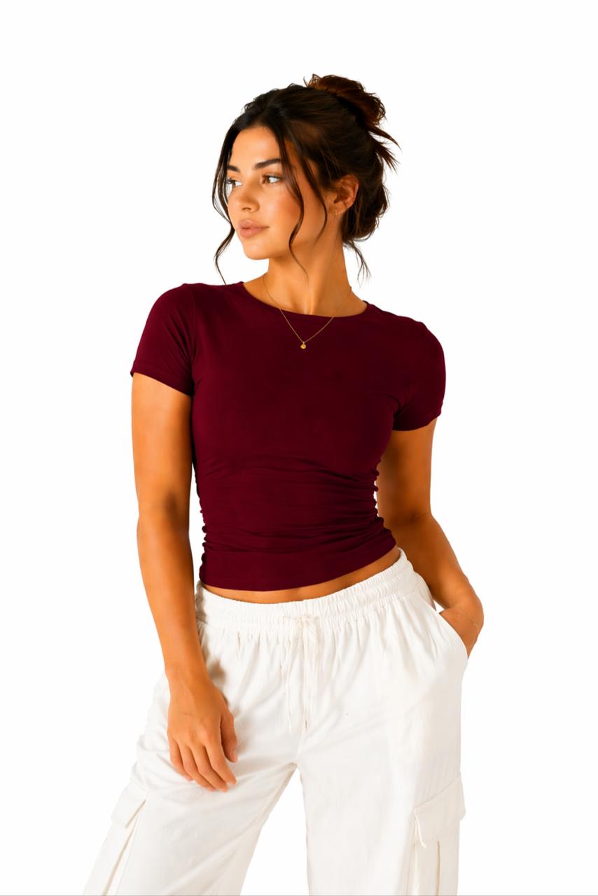 Lycra Short Sleeve Top