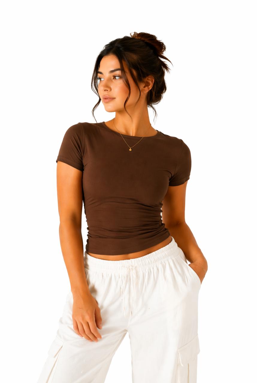 Lycra Short Sleeve Top