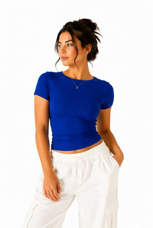 Lycra Short Sleeve Top