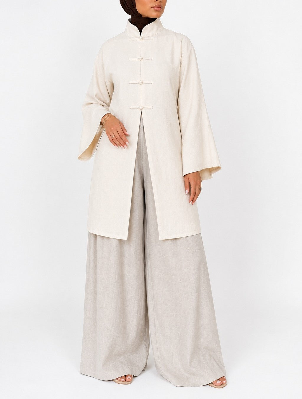 Linen Longline Chemise